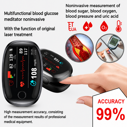 🔥Final 3 Hours – Limited Stock Left🏆PRYXO™ Non-Invasive Smart Blood Sugar Tracking Device 99.9% Accuracy (Mayo Clinic Recommended)